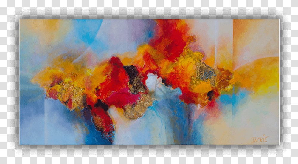 Abstract Painting Jackie Micallef Artist Malta Modern Art, Canvas, Paint Container, Dye, Flamenco Transparent Png