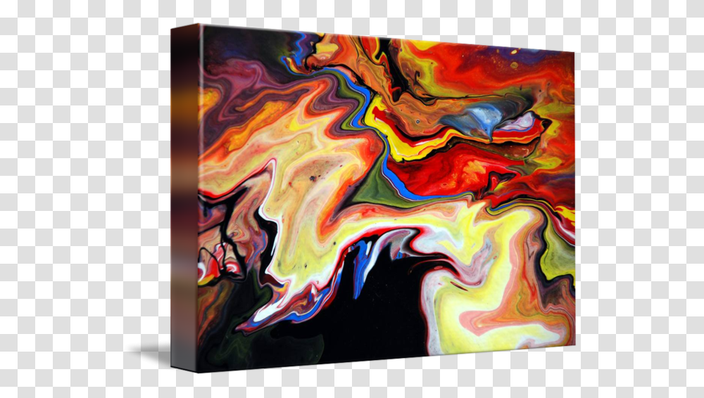 Abstract Painting, Modern Art, Canvas Transparent Png