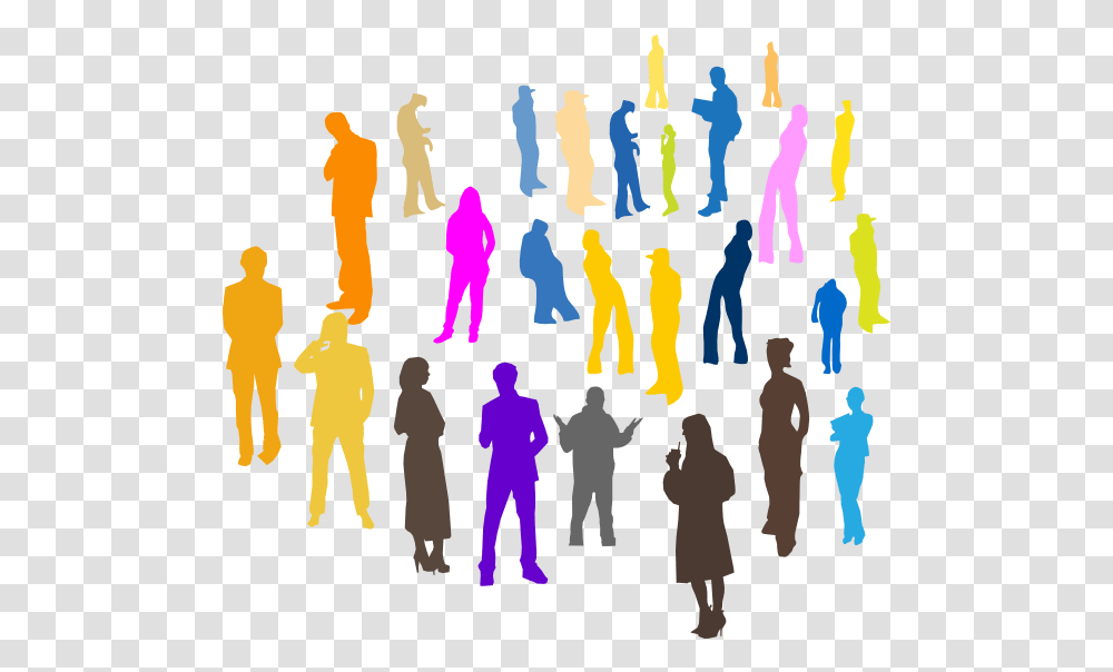 Abstract People Picture Mart People Clipart, Person, Audience, Crowd, Graphics Transparent Png