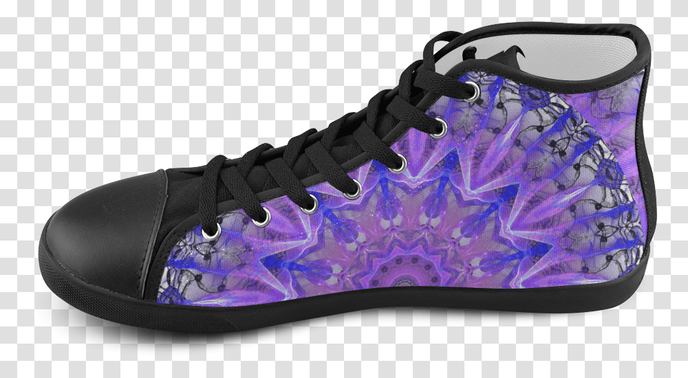 Abstract Plum Ice Crystal Palace Lattice Lace High Cars Shoes Men, Apparel, Footwear, Running Shoe Transparent Png