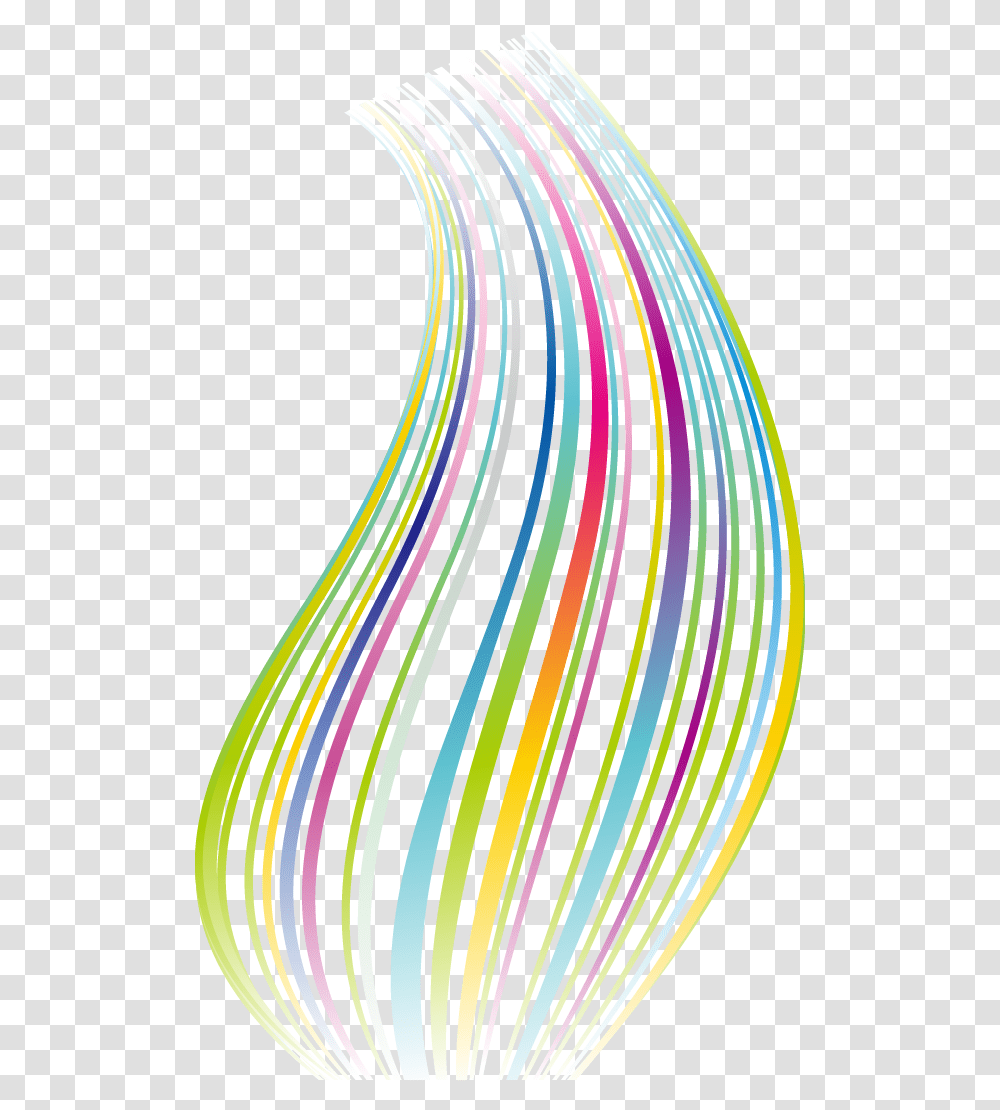 Abstract Rainbow Lines Abstract Free, Rug, Floral Design Transparent Png