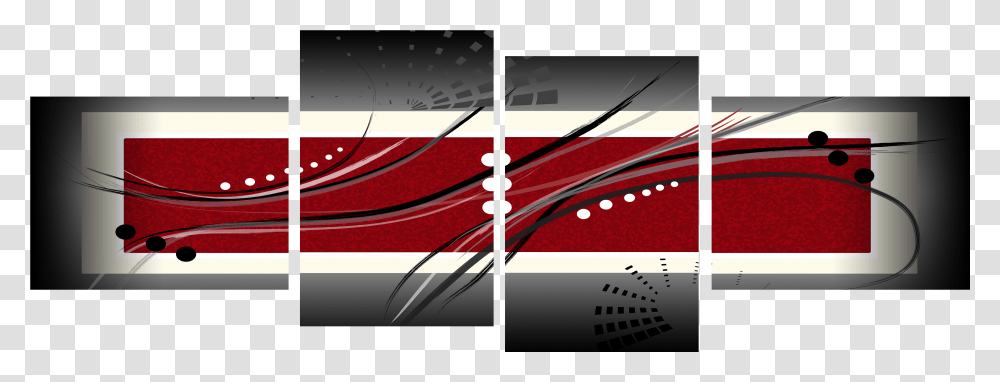 Abstract Red And Black, Advertisement Transparent Png