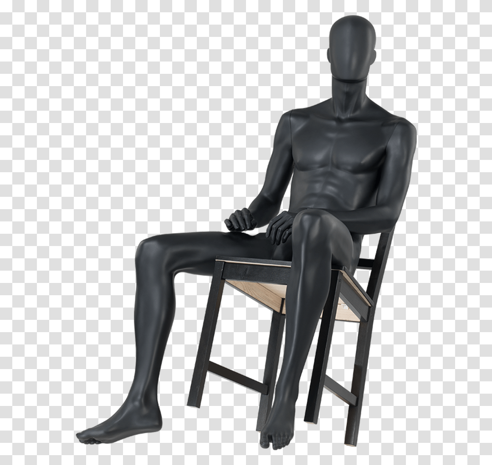 Abstract Sculpture Chair, Furniture, Mannequin, Sitting Transparent Png