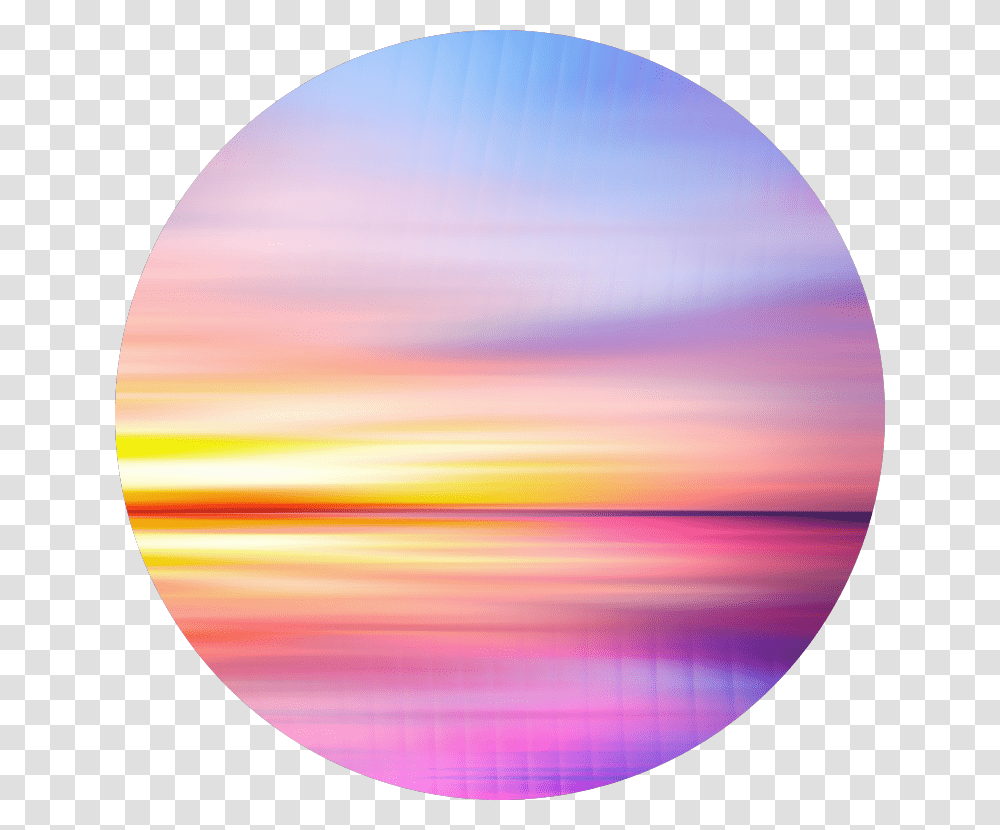 Abstract Sunset Vii Abstract Color Sunset Sunrise Circle, Outdoors, Nature, Sky, Sphere Transparent Png