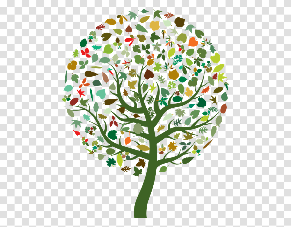 Abstract Tree Clipart, Pattern, Ornament, Fractal Transparent Png
