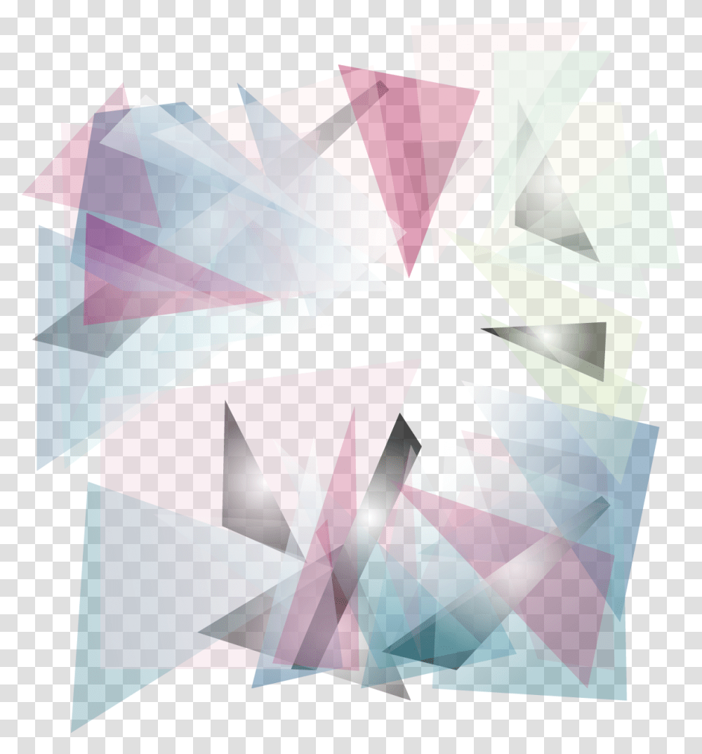 Abstract Triangle Background Background Abstract, Paper, Diamond Transparent Png