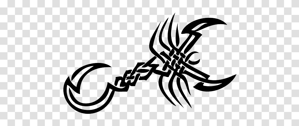 Abstract Tribal Scorpion Tattoo Designs Fresh Tattoos Ideas, Stencil, Emblem Transparent Png