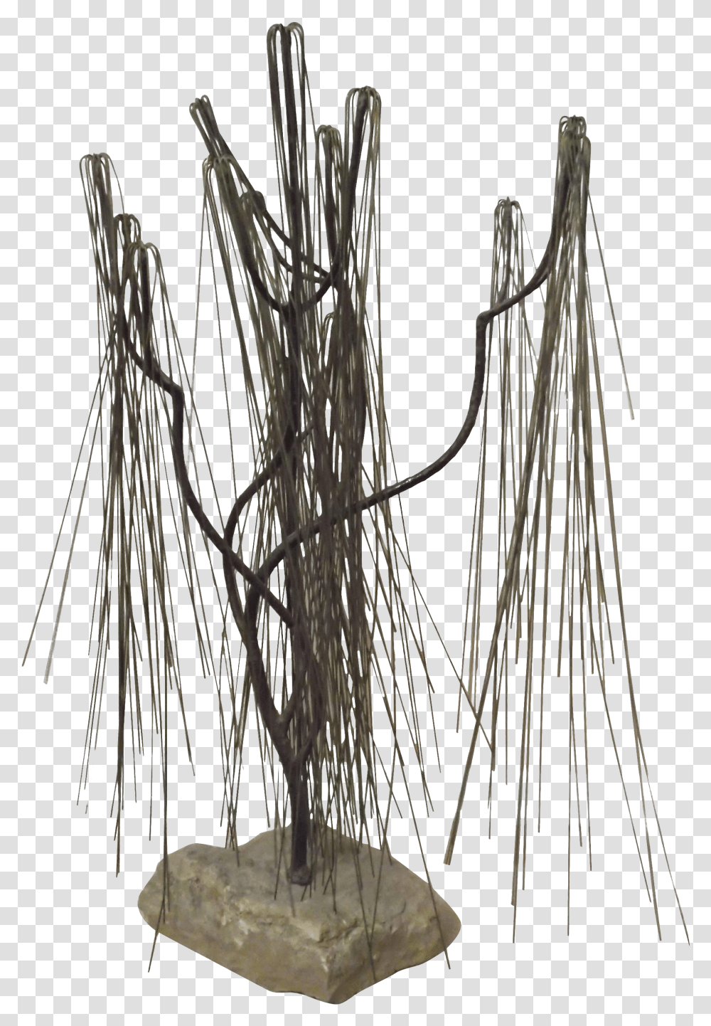 Abstract Willow Tree Welded Metal Sculpture Metal Tree Sculpture Abstract, Plant, Nature, Outdoors Transparent Png