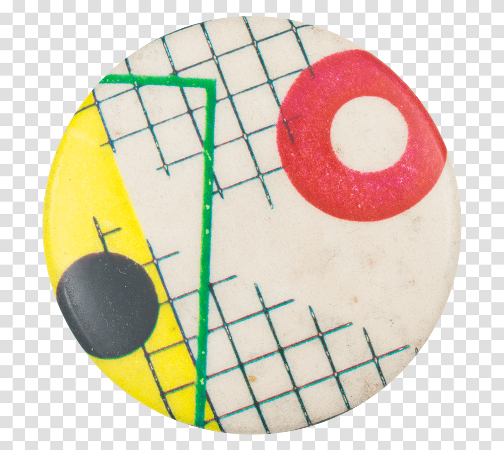 Abstract With Grid And Red Circles Art Button Museum Circle, Sphere, Balloon, Logo Transparent Png