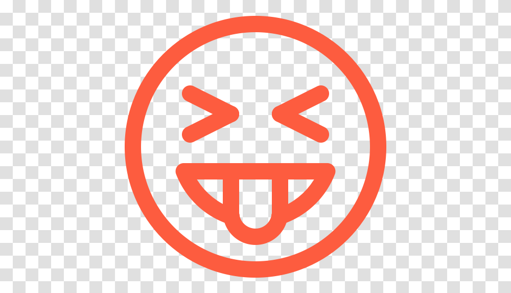 Absurd Emoji Emotion Face Foolish Ridiculous Silly Social Ridiculous Icon, Label, Text, Symbol, Logo Transparent Png
