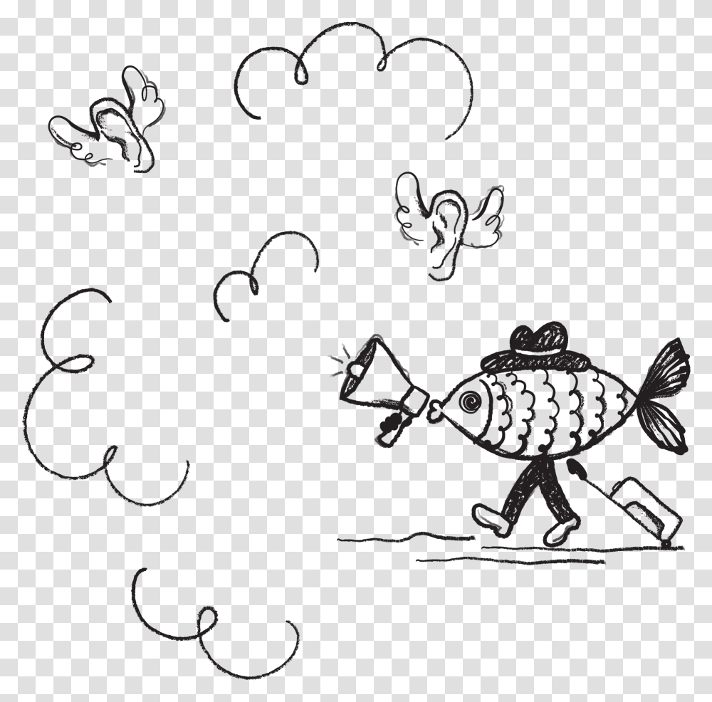 Absurd Illustrations, Sea Life, Animal, Tortoise, Turtle Transparent Png