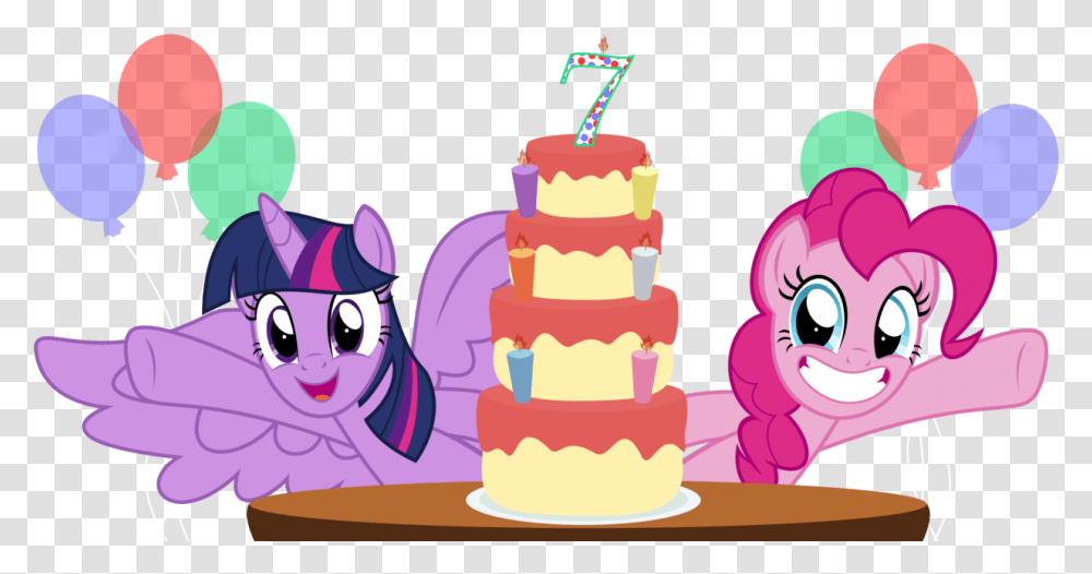 Absurd Res Alicorn Twilight Sparkle Birthday, Cake, Dessert, Food, Birthday Cake Transparent Png