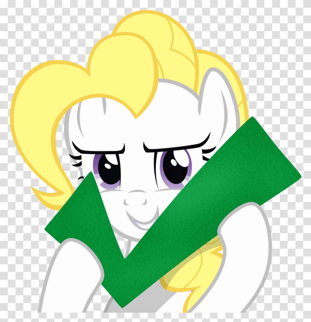 Absurd Res Artist Green Check Mark Mlp, Plant, Elf, Recycling Symbol, Outdoors Transparent Png