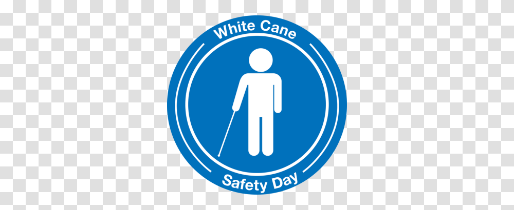 Abvi Celebrates White Cane Day, Sign, Logo, Trademark Transparent Png