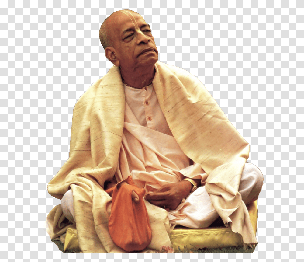 Ac Bhaktivedanta Swami Prabhupada Ji, Person, Robe, Fashion Transparent Png