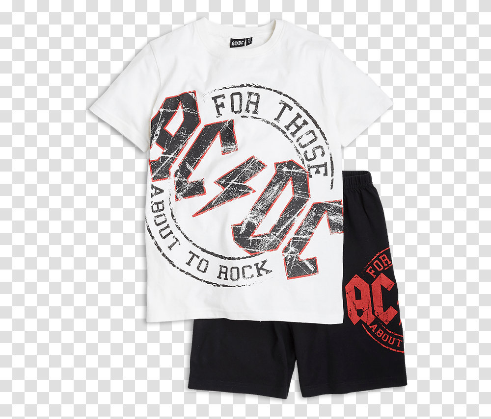 Ac Dc Pyjamas, Apparel, T-Shirt Transparent Png