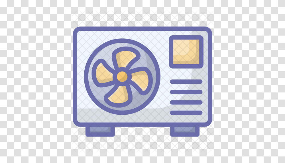 Ac Fan Icon Illustration, Cassette Transparent Png