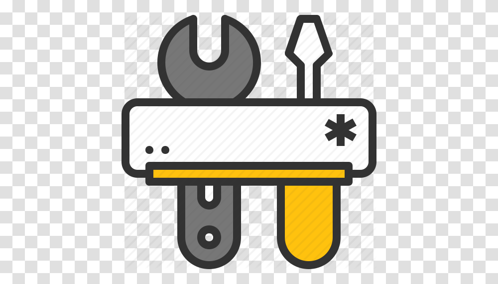 Ac Home Install Repair Service Tools Icon, Cutlery, Railway, Transportation, Train Track Transparent Png