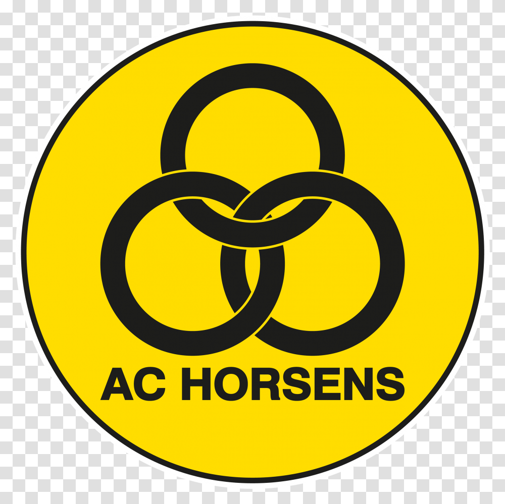 Ac Horsens Logo Ac Horsens, Symbol, Trademark, Label, Text Transparent Png