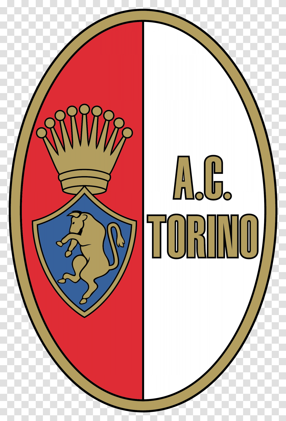 Ac Torino Of Italy Crest Ac Torino Logo, Armor, Shield Transparent Png