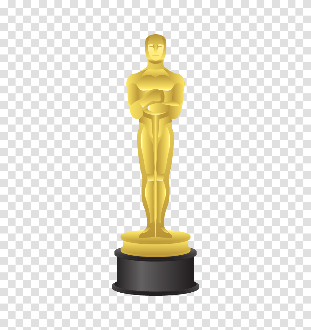 Academy Awards, Trophy, Gold Transparent Png