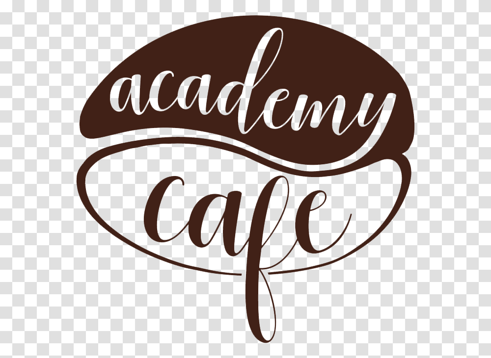Academy Cafe Calligraphy, Handwriting, Bow, Label Transparent Png