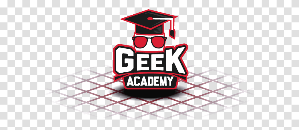 Academy Geek Fam Emblem, Label, Text, Graduation, Clothing Transparent Png