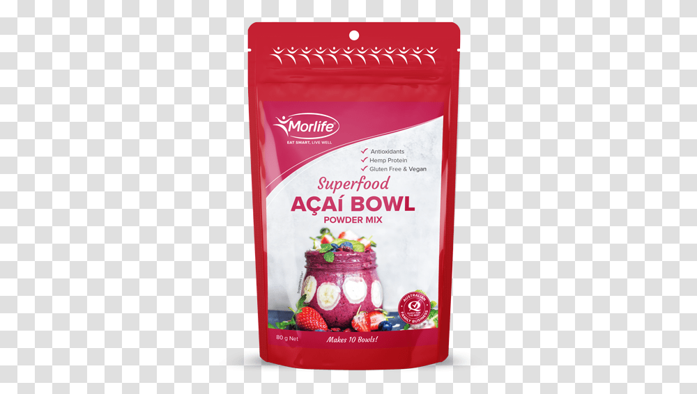 Acai Bowl Mix, Food, Dessert, Cream, Creme Transparent Png