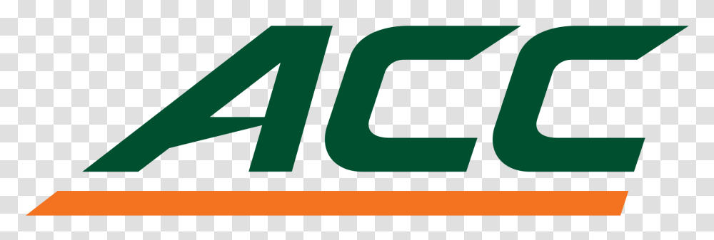 Acc Logo In Miami Colors, Number, Trademark Transparent Png