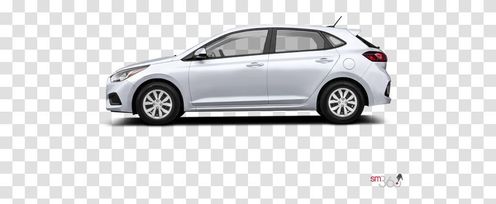 Accent 5 Doors Hyundai Accent 2019 White, Sedan, Car, Vehicle, Transportation Transparent Png