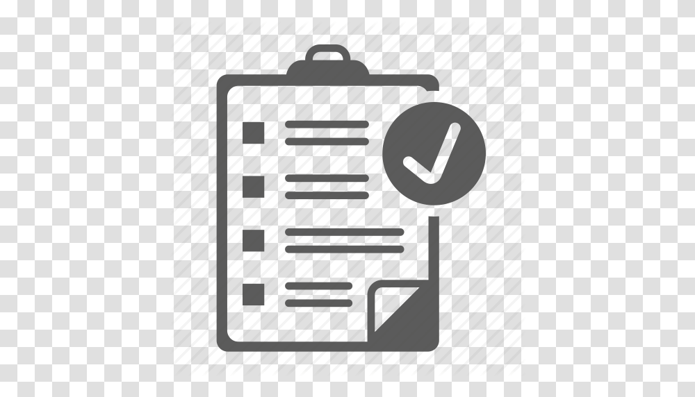 Accept Approvement Check File List Logistics Paper Icon Transparent Png
