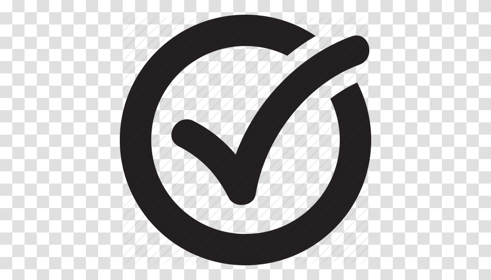 Accept Bulletpoint Check Circle Ok Tick Yes Icon, Apparel, Footwear, Goggles Transparent Png