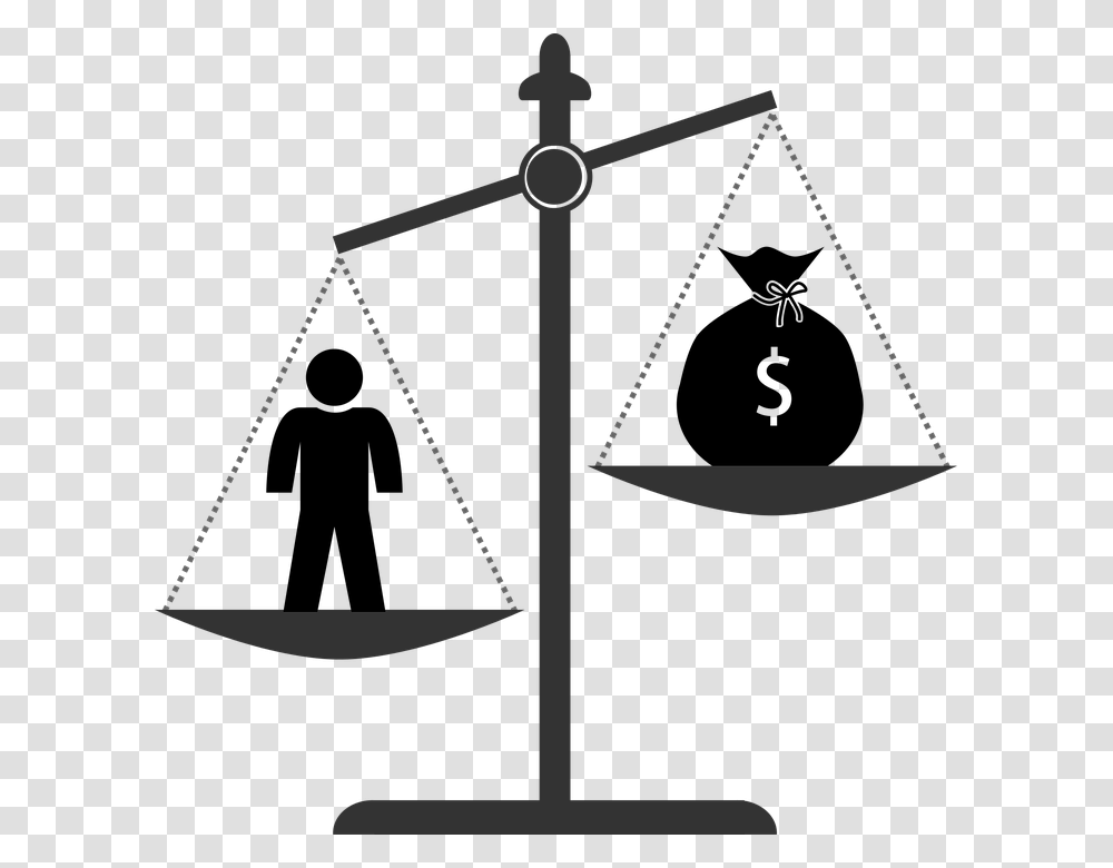 Access To Justice Scales Weigh Money And Individual Corporate Debt Restructuring Clipart, Tool Transparent Png