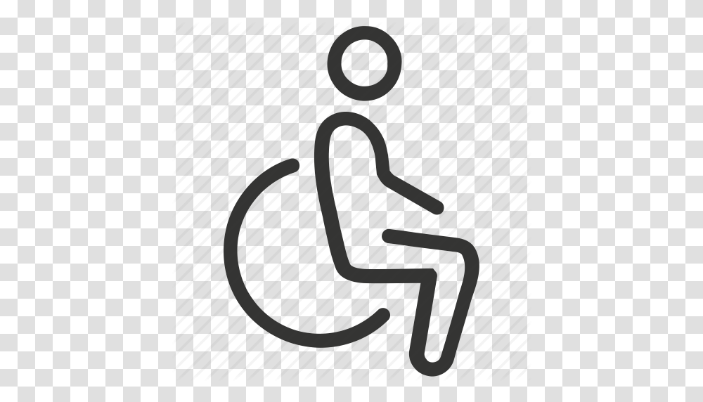 Accessibility Disability Disabled Handicap Wheelchair Icon, Alphabet Transparent Png