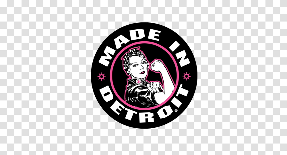 Accessories Tagged Design Rosie The Riveter Made In Detroit, Label, Logo Transparent Png