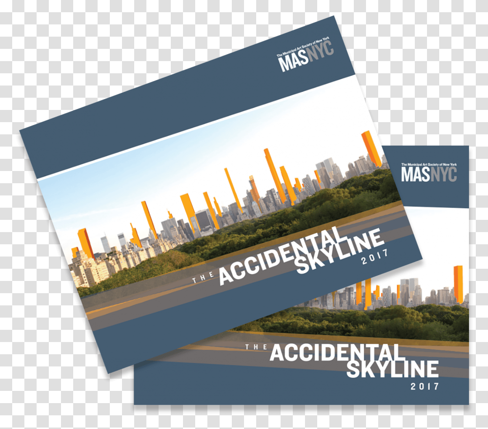 Accidental Skyline The Municipal Art Society Of New York Graphic Design, Poster, Advertisement, Flyer, Paper Transparent Png