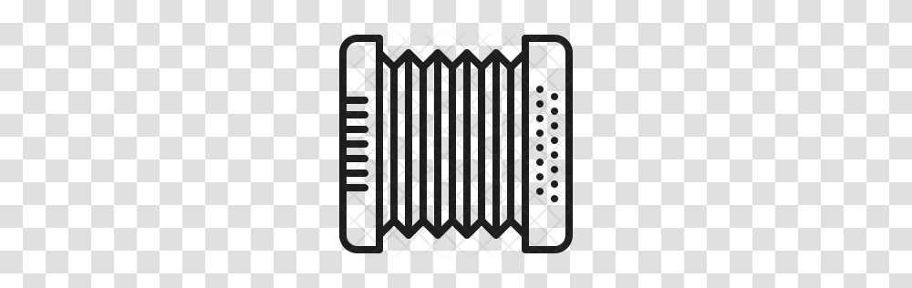 Accordion Icon, Rug, Grille, Pattern, Silhouette Transparent Png