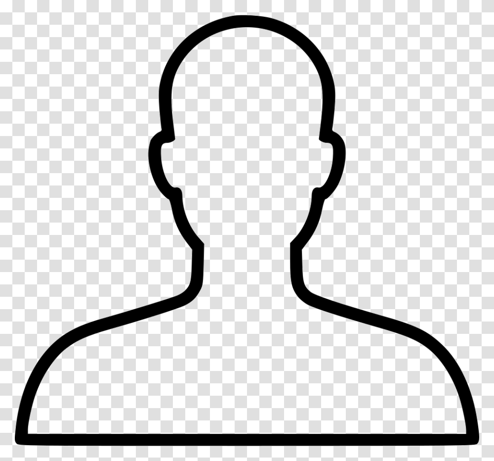 Account Avatar Face Head Person Profile User Person Face Icon, Silhouette, Stencil, Back, Alien Transparent Png