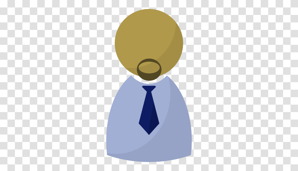 Account Boss Man Office Person User Icon, Tie, Accessories, Accessory, Necktie Transparent Png