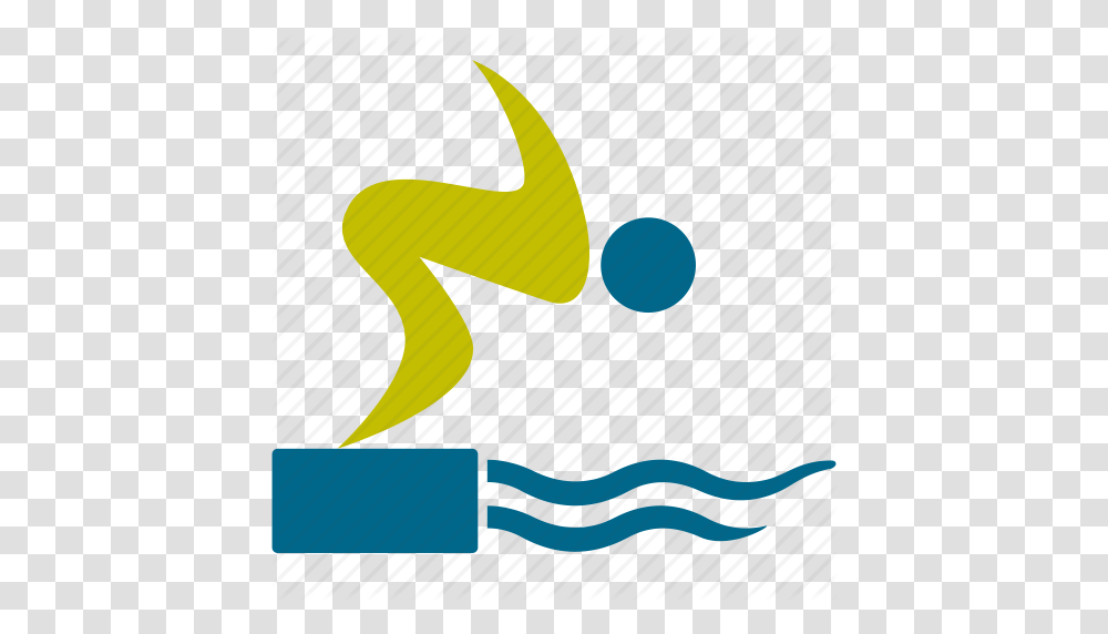 Account Man Person Pool Sport Swimmer Swimming Icon, Logo, Trademark Transparent Png