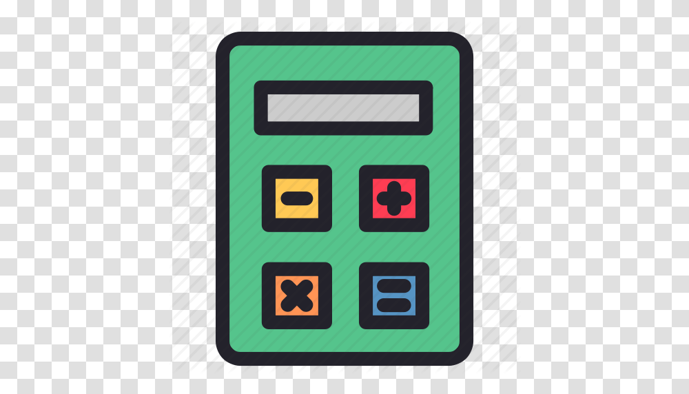 Accounting Calculate Calculation Calculator Icon, Road Sign, Electronics, Pac Man Transparent Png