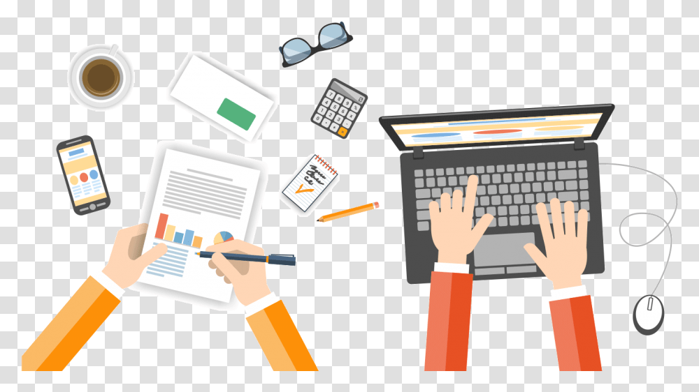 Accounting, Hammer, Tool, Document Transparent Png