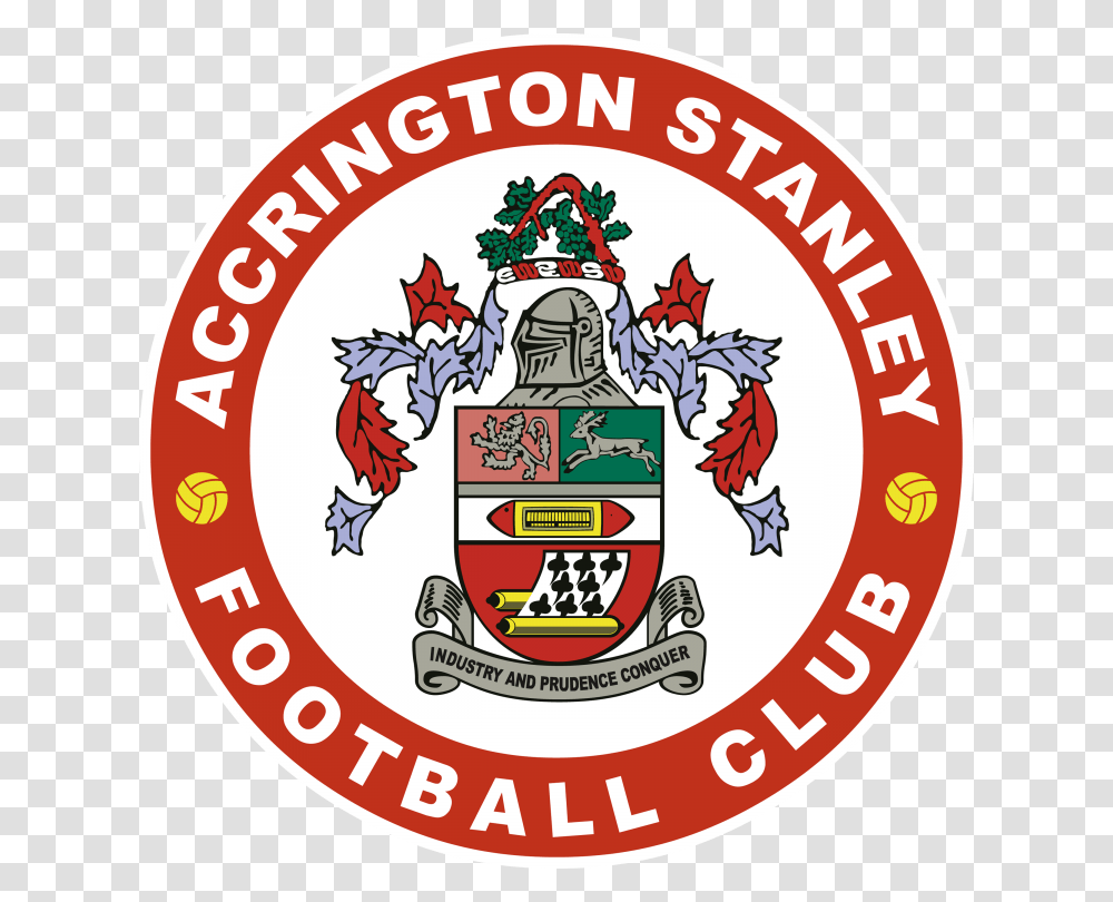Accrington Stanley Fc Logo Accrington Stanley F.c., Trademark, Emblem, Badge Transparent Png