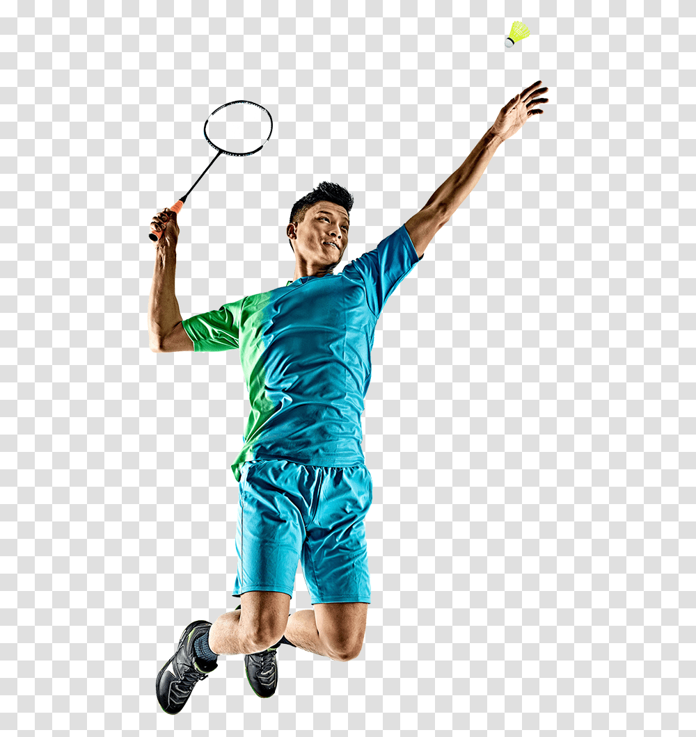 Accurate Flight Pattern Badminton Man, Person, People, Shorts Transparent Png
