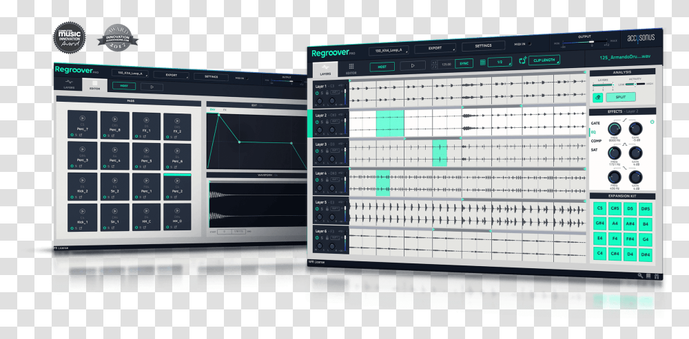 Accusonus Regroover Pro V1, Electronics, Computer, Screen Transparent Png