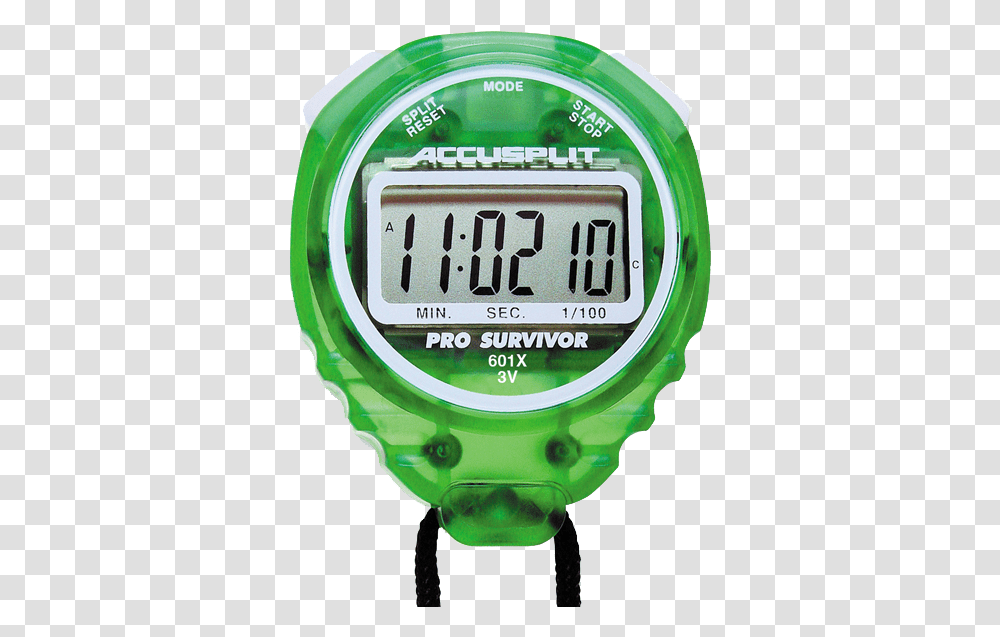 Accusplit Pro Survivor 601x Set Time Blue, Stopwatch, Wristwatch Transparent Png