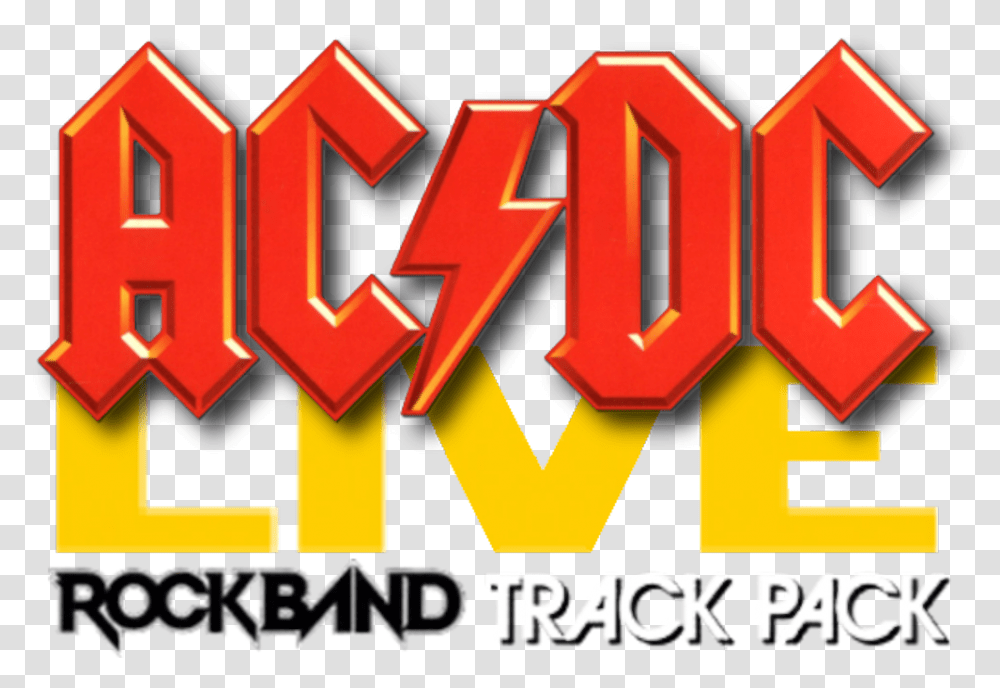 Acdc Live Rock Band Track Pack Details Launchbox Games Rock Band Ac Dc Track Pack Logo, Text, Number, Symbol, Word Transparent Png