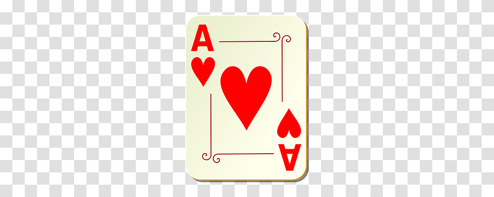 Ace Text, Heart, Label, Number Transparent Png