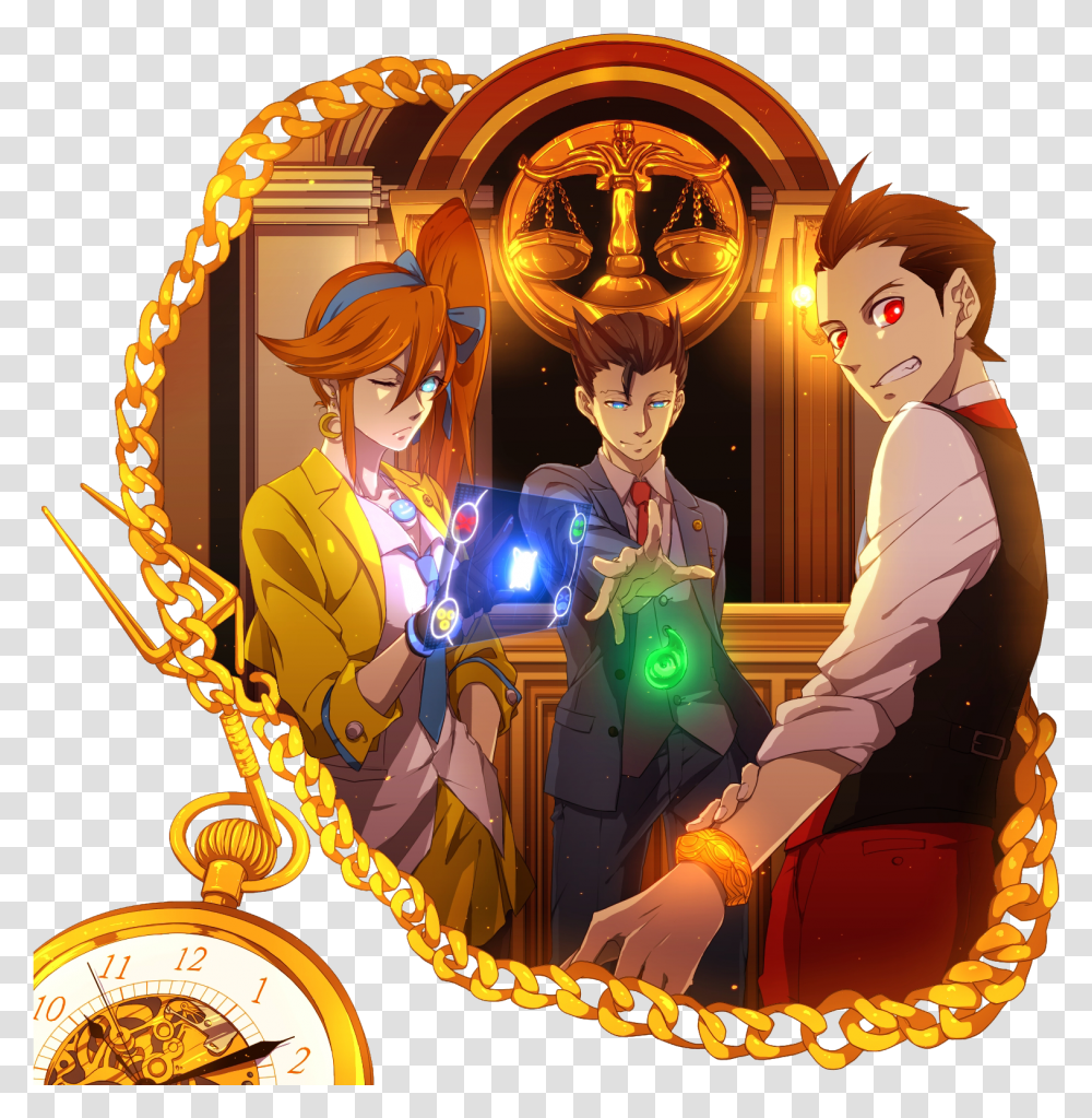 Ace Attorney Apollo And Athena, Person, Book, Hand Transparent Png