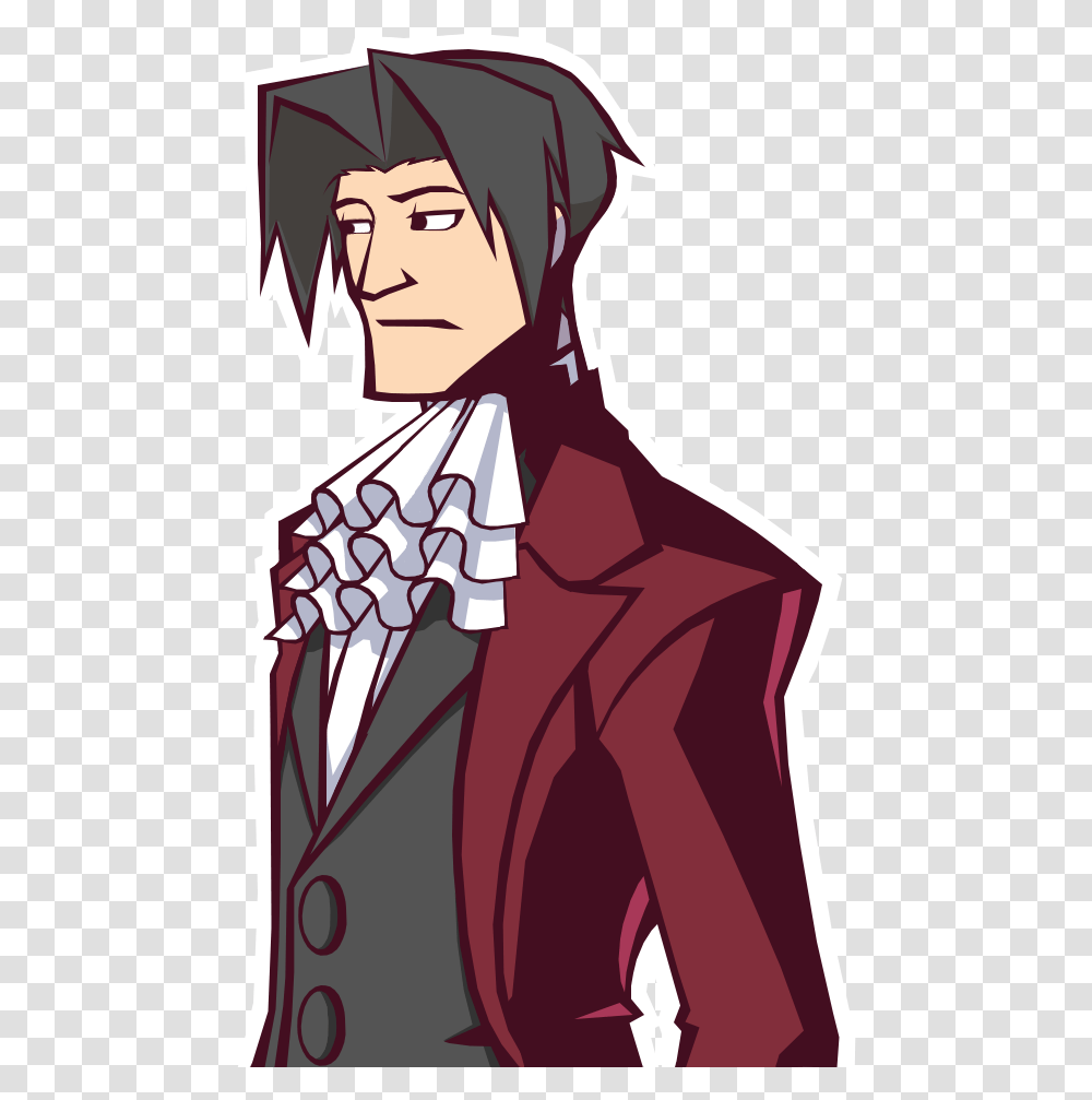 Ace Attorney Investigations Missile Edgeworth, Poster, Advertisement, Apparel Transparent Png